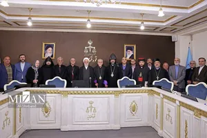 Representatives of the country's Christian community meet with the head of the judiciary