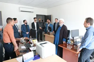 رئیس‌کل دادگستری استان سمنان از دادگاه عمومی بخش ایوانکی بازدید کرد