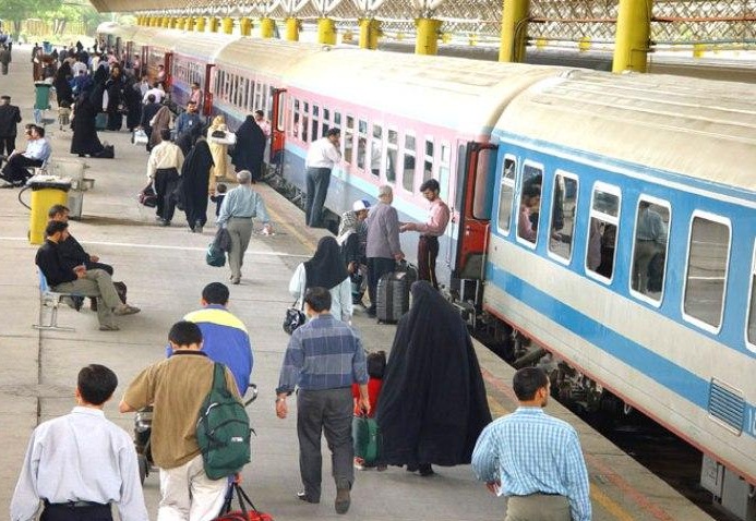 پر شدن ۳۰درصد ظرفیت قطارهای نوروزی