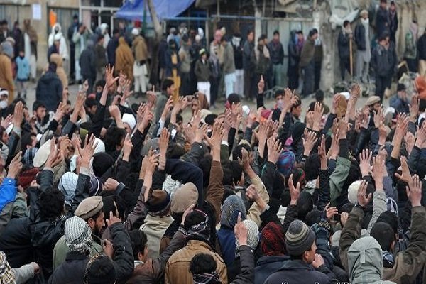تظاهرات فرماندهان جهادی تظاهرات فرماندهان جهادی