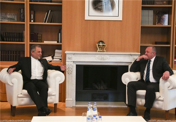 سفیر جدید ایران در تفلیس استوارنامه خود را تقدیم رئیس جمهور گرجستان کرد
