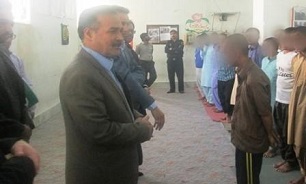 بازدید رئیس سازمان قضایی نیروهای مسلح سیستان و بلوچستان از زندان ایرانشهر