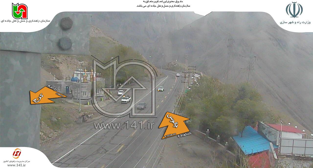 صبح مهآلود چالوس بیخبر از ترافیک+تصاویر صبح مهآلود چالوس بیخبر از ترافیک+تصاویر