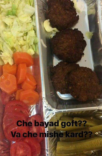 وضعیت عجیب غذای ملی پوشان کاراته/ خودت پُر کن بخور!