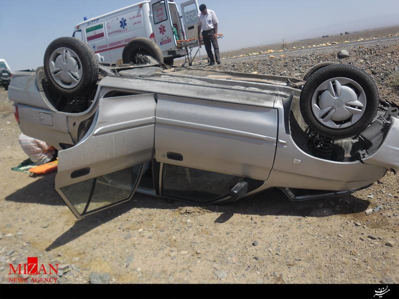 واژگونی پراید 
