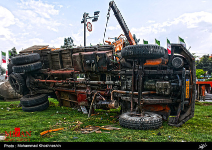واژگونی کامیون 