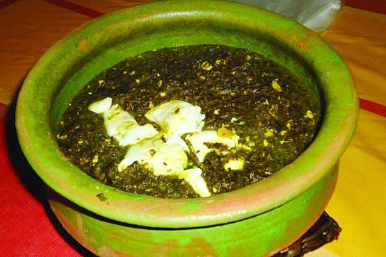 آموزش پخت یک غذای محلی مازندران به نام پلو سر تره