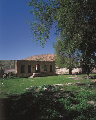 عمارت والی کهره واقع در هلیلان مرمت می‌شود