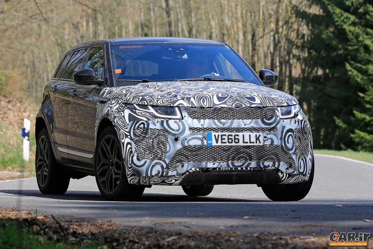 شکار Range Rover Evoque 2019 در حال تست مخفیانه +تصاویر