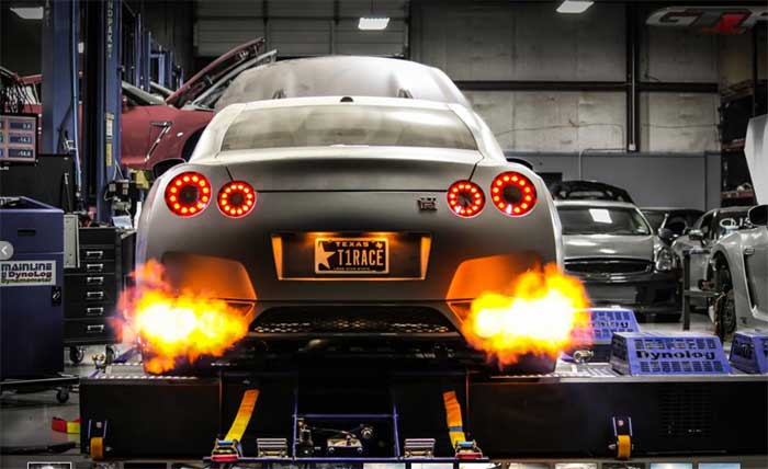 نیسان GT-R با قدرت ۲۷۰۰ اسب‌بخار، یک خودروی خشن! +عکس