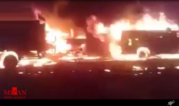 انفجار مرگبار در اردوگاه آوارگان سوری انفجار مرگبار در اردوگاه آوارگان سوری