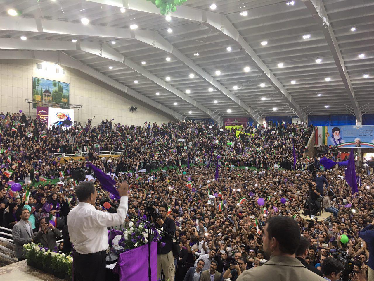 رئیسی به همراه قالیباف در مصلی تهران، جهانگیری در تبریز و روحانی در اهواز