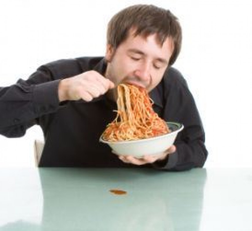 سریع غذا خوردن