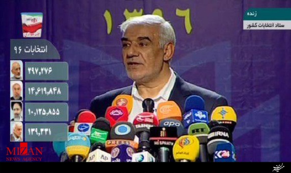 نتایجاولیه انتخابات ریاستجمهوری اعلام شد نتایجاولیه انتخابات ریاستجمهوری اعلام شد