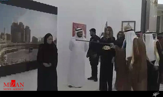 ترامپ و همسرش تحت تاثیر خانه کعبه 