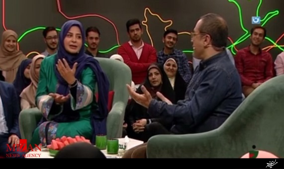 آموزش بچهداری سیما تیرانداز به رامبد جوان آموزش بچهداری سیما تیرانداز به رامبد جوان