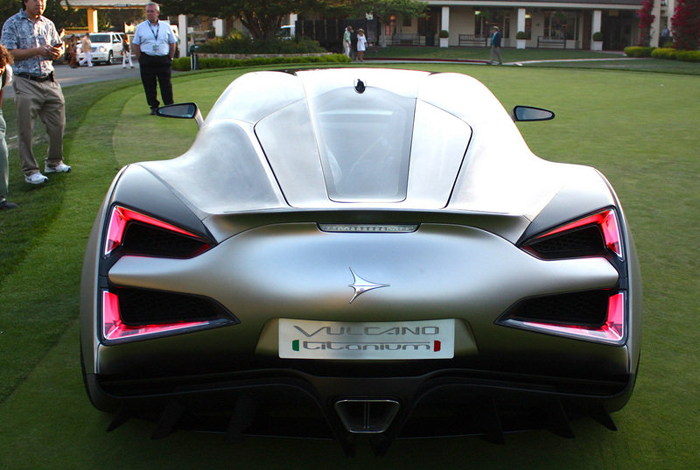 آیکونا ولکانو ؛ تنها خودروی تیتانیومی دنیا +تصاویر