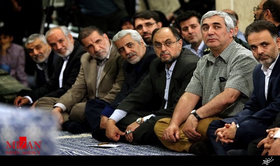 حاشیه‌های دیدنی شب خاطره دفاع‌مقدس با حضور رهبر انقلاب 