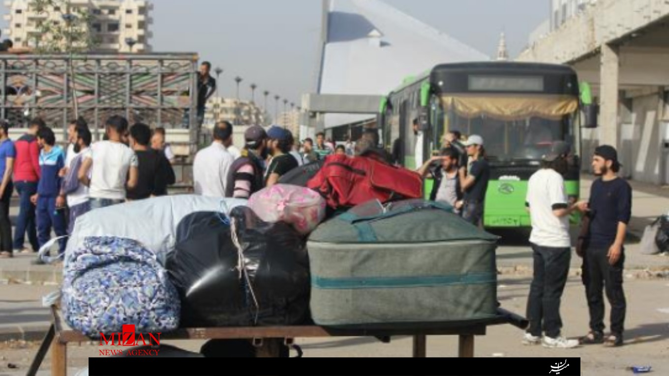آغاز چهارمین دور تخلیه برزه در پایتخت سوریه
