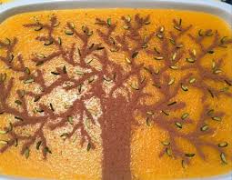 جدیدترین طرح و ایده ها برای تزئین شله زرد