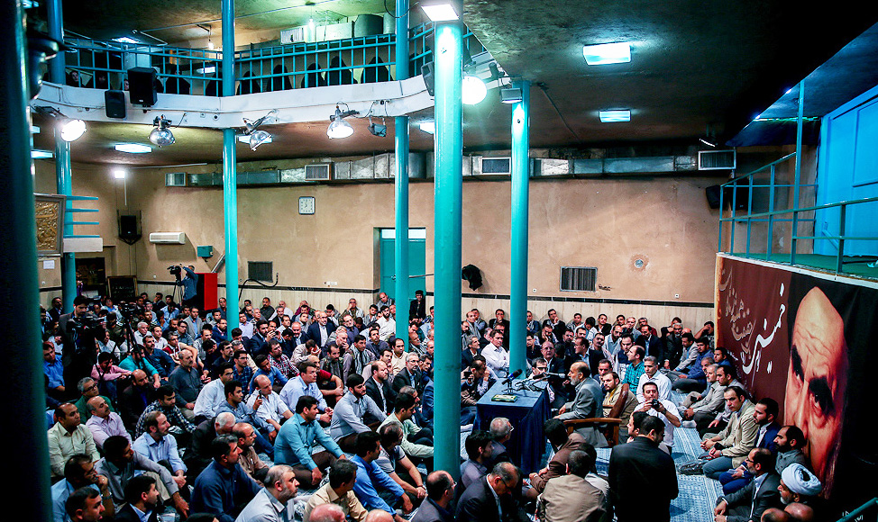 بسیجیان در جماران بسیجیان در جماران