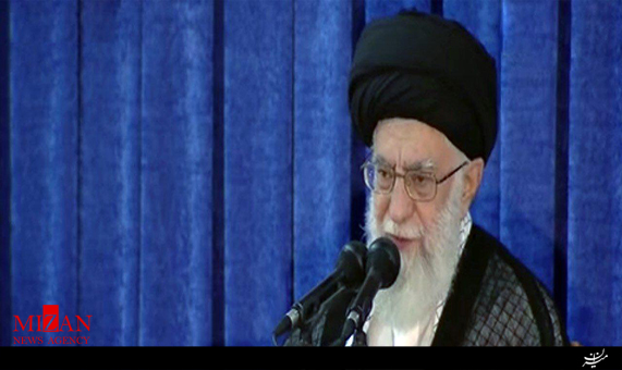 بیانات رهبرانقلاب در حرم امام خمینی