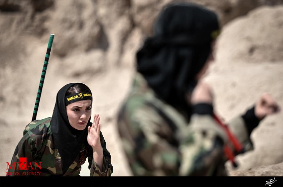 گزارش روزنامه انگلیسی از بانوان نینجاکار ایران+تصاویر گزارش روزنامه انگلیسی از بانوان نینجاکار ایران+تصاویر