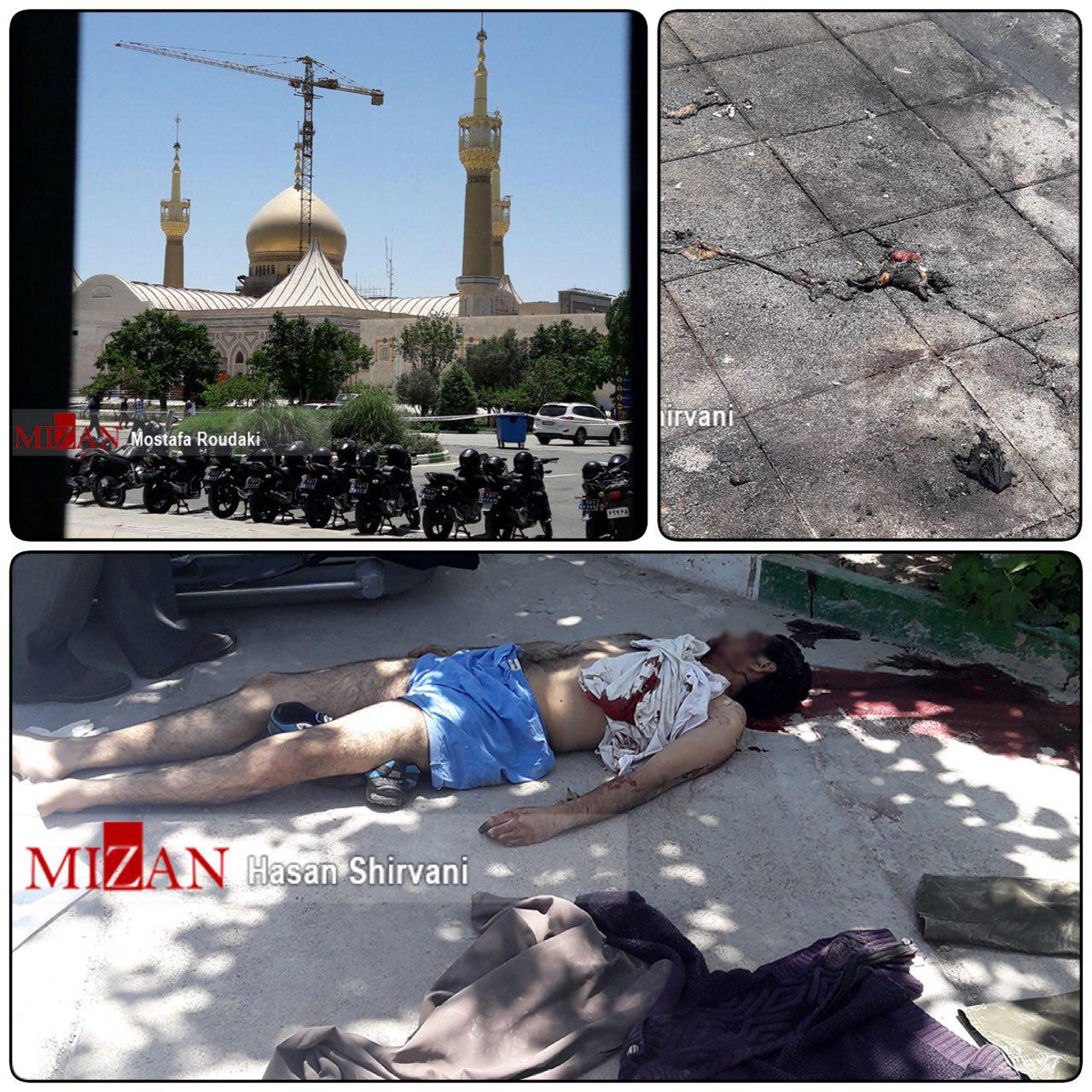 انتشار تصویر جنازه تروریستهای حاضر در حرم مطهر امام راحل انتشار تصویر جنازه تروریستهای حاضر در حرم مطهر امام راحل