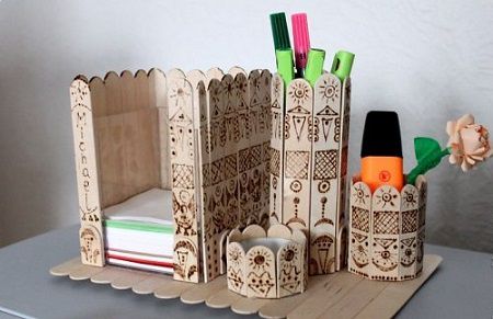 کاردستی با چوب بستنی