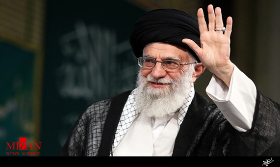 دیدار صمیمانه شعرا با رهبر انقلاب در نیمه ماه رمضان
