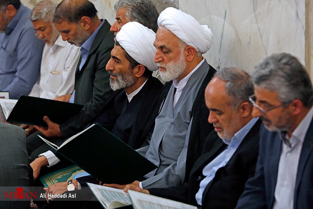 حضور شخصیت‌های لشکری و کشوری در مراسم یادبود شهدای ترور + تصاویر