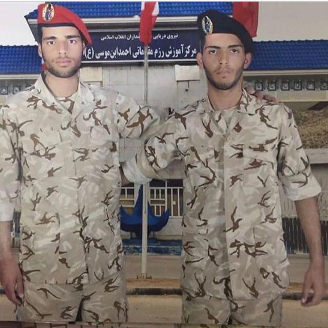 مهدی طارمی در لباس سربازی