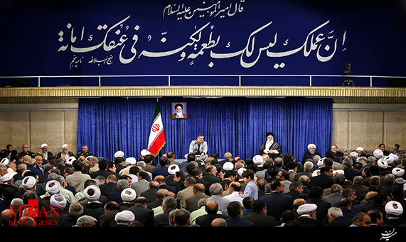 نماهنگ دیدار مسئولان و کارگزاران نظام با رهبر انقلاب