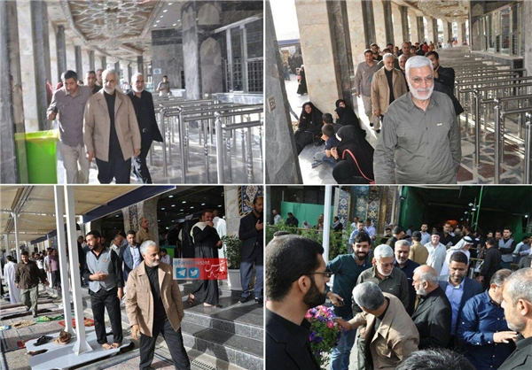 حضور «قاسم سلیمانی» در کربلا+تصاویر حضور «قاسم سلیمانی» در کربلا+تصاویر