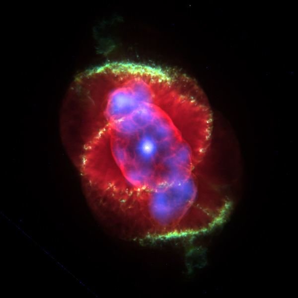تصاویری از مراحل پایانی حیات یک ستاره شبیه خورشید