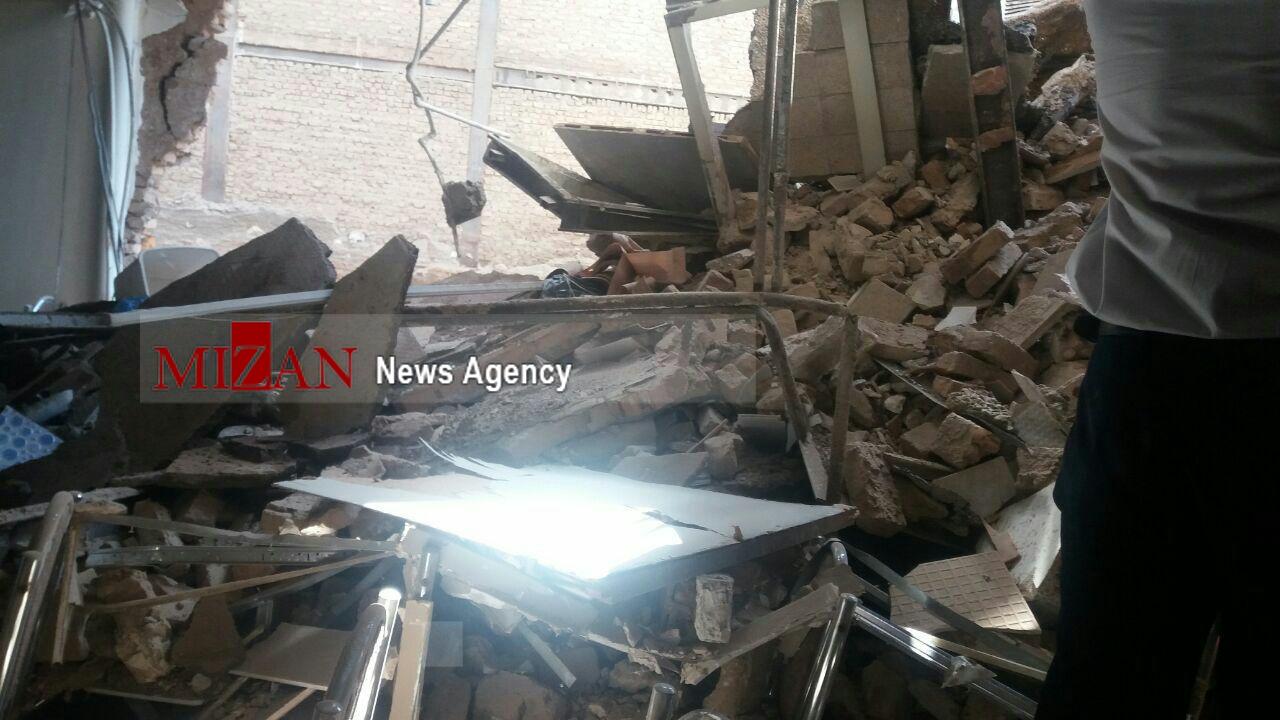 سه مجروح در حادثه ریزش آوار خیابان ظفر