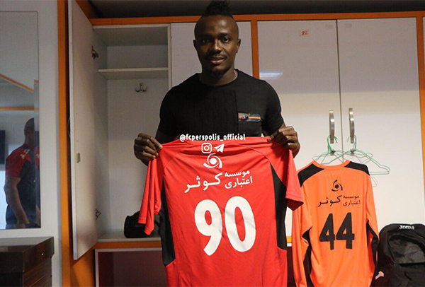 اولین حضور منشا در تمرینات پرسپولیس و رونمایی از پیراهنش+ تصویر