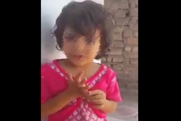 خیابان خوابی یک دختر بچه در مینودشت