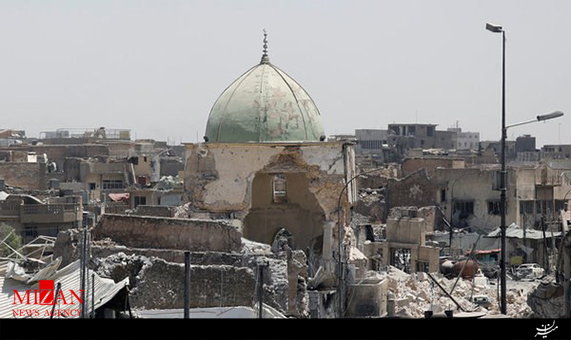 جدیدترین تصاویر از مسجد جامع النوری در موصل