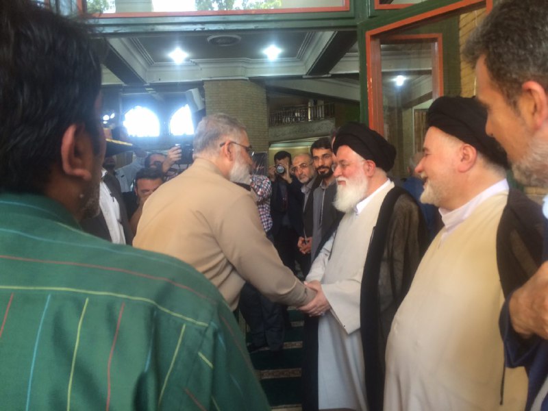 مراسم ترحیم همسر حجتالاسلام علمالهدی آغاز شد مراسم ترحیم همسر حجتالاسلام علمالهدی آغاز شد