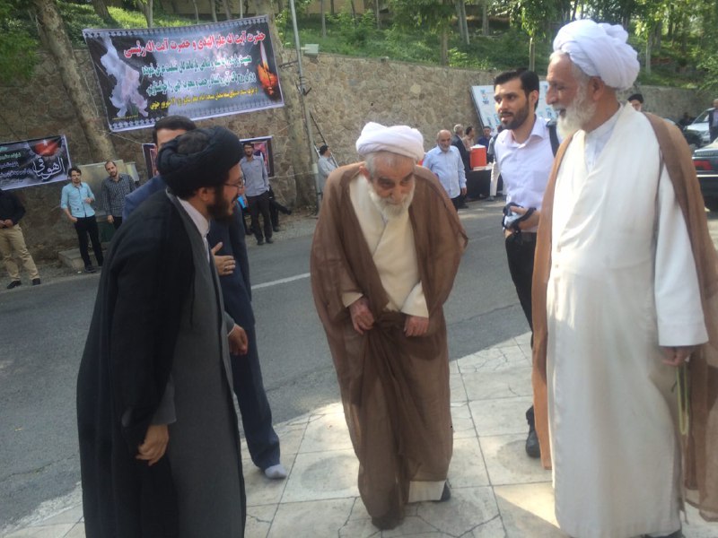 مراسم ترحیم همسر حجتالاسلام علمالهدی آغاز شد مراسم ترحیم همسر حجتالاسلام علمالهدی آغاز شد