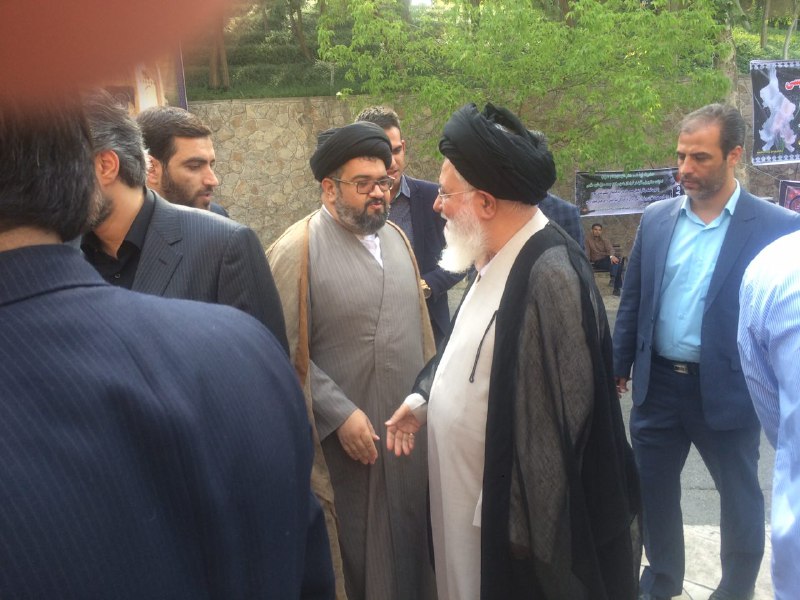 مراسم ترحیم همسر حجت‌الاسلام علم‌الهدی آغاز شد‎