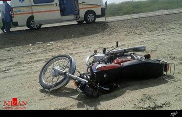تصادف موتور 