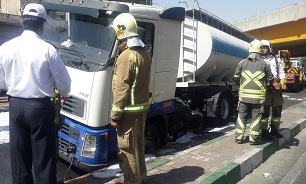 نشت گازوئیل در میدان خراسان