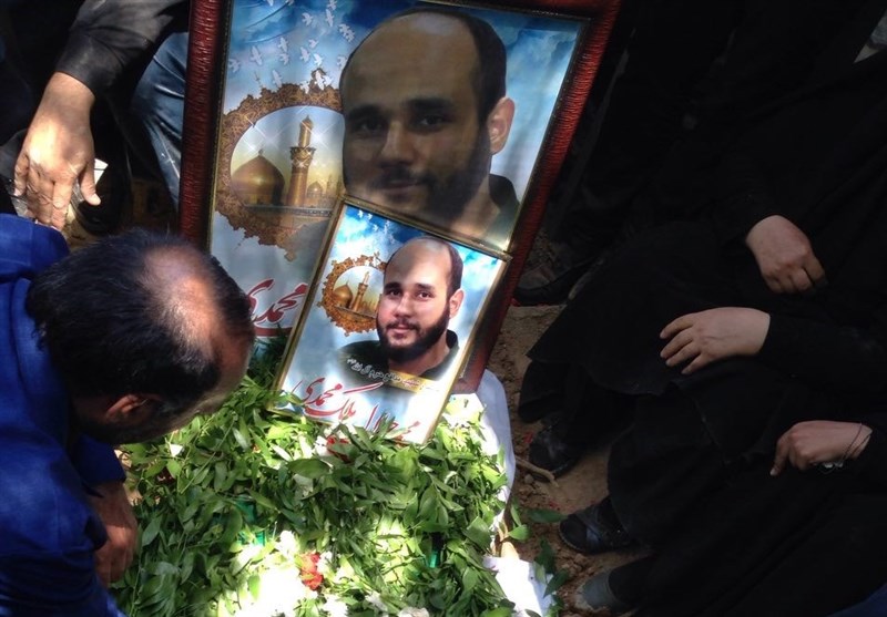 پیکر یک شهید مدافع حرم در بهشت زهرا (س) تهران آرام گرفت پیکر یک شهید مدافع حرم در بهشت زهرا (س) تهران آرام گرفت