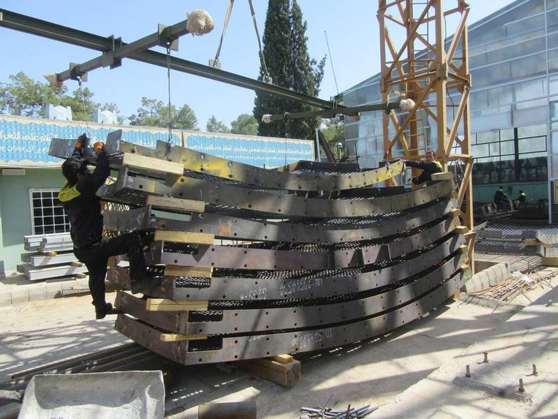 تشریح مراحل ساخت گنبد جدید حرم امام حسین(ع) +عکس