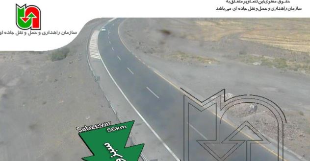 حرکت روان خودروها در مسیر مشهد به تهران حرکت روان خودروها در مسیر مشهد به تهران