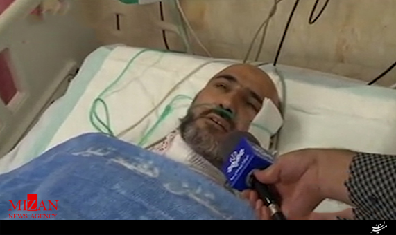 گفتکو با روحانی مضروب حادثه دیروز مترو شهر ری + فیلم گفتکو با روحانی مضروب حادثه دیروز مترو شهر ری + فیلم