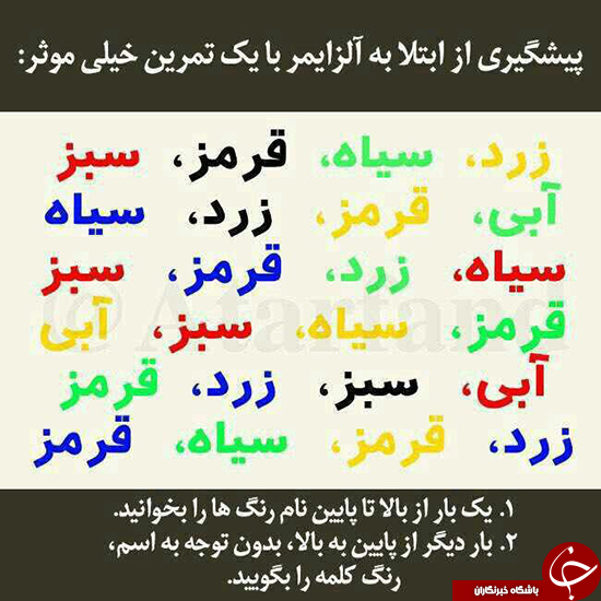 یک تمرین عجیب اما حرفه ای برای مقابله با آلزایمر!