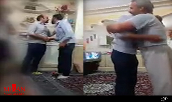 لحظه خداحافظی شهید محسن حججی با خانواده + فیلم لحظه خداحافظی شهید محسن حججی با خانواده + فیلم